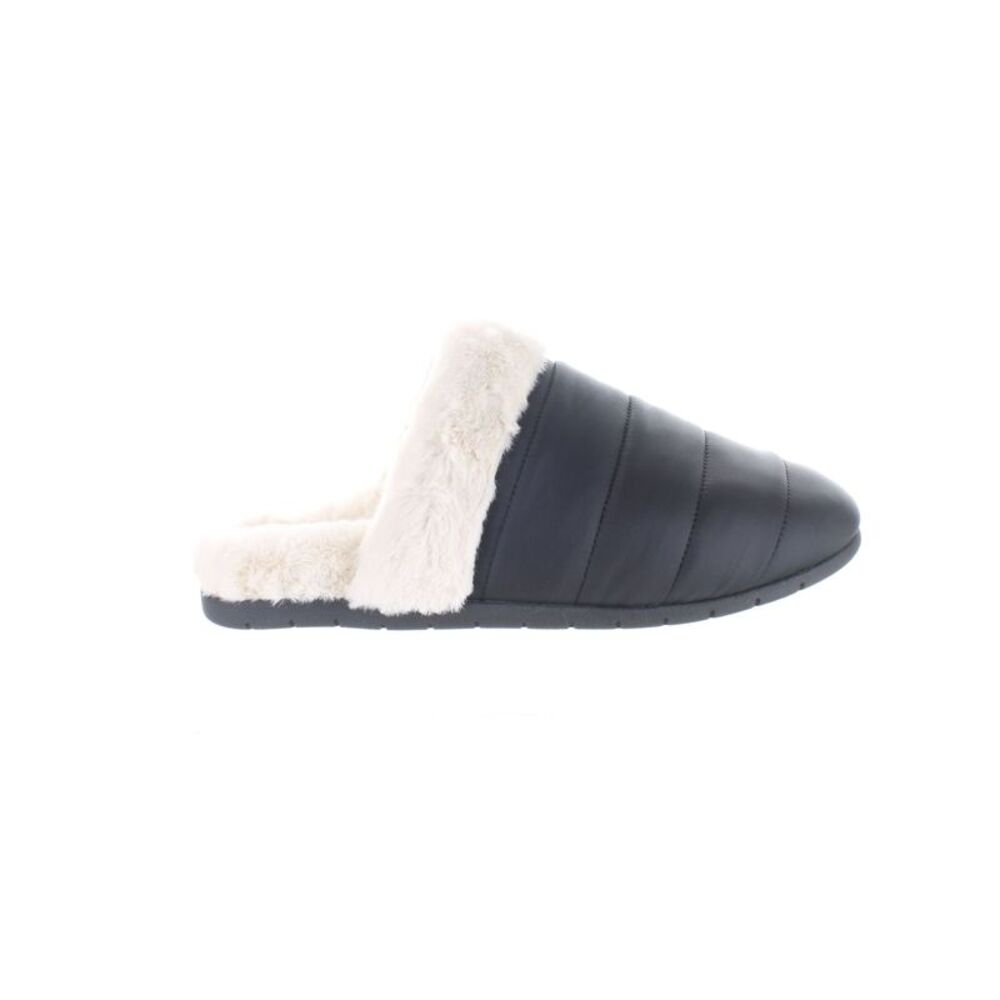 New Vionic Josephine Black Slippers, Size 7